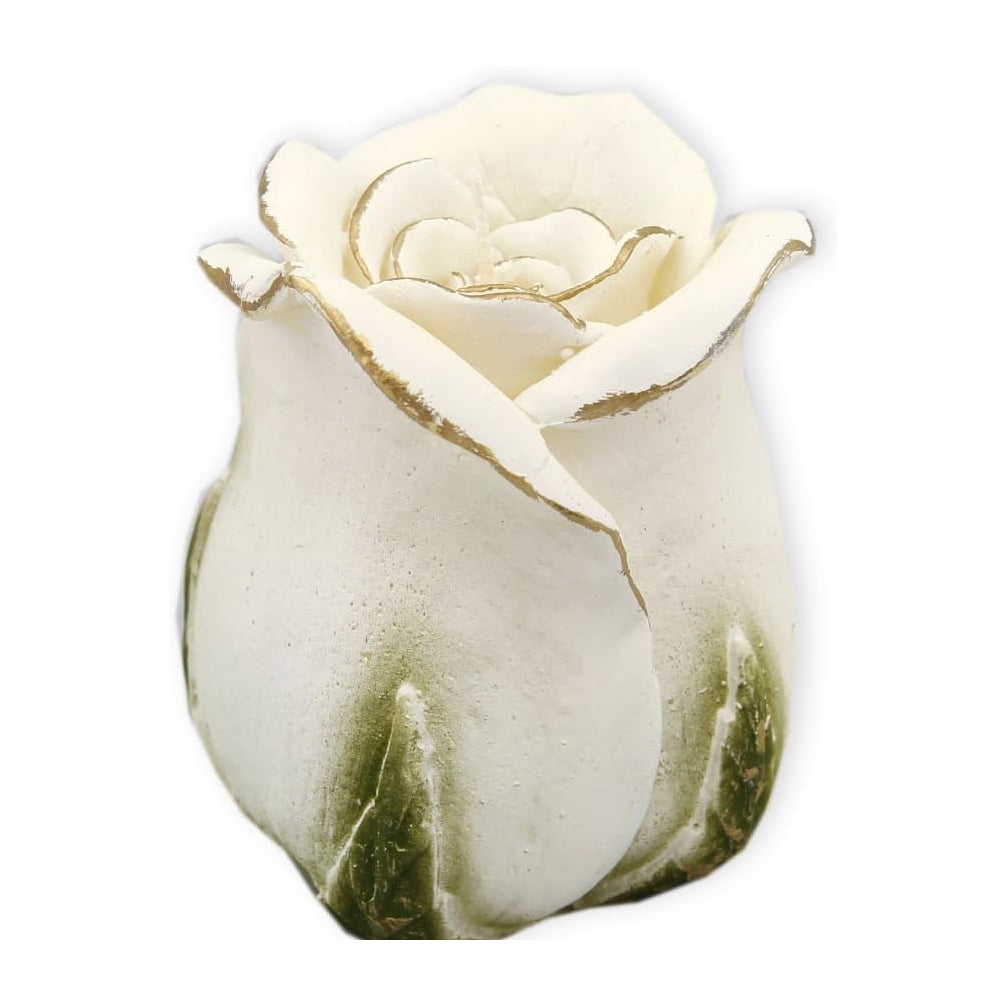 Kerze Deko Rose creme 80/100 inkl. Box